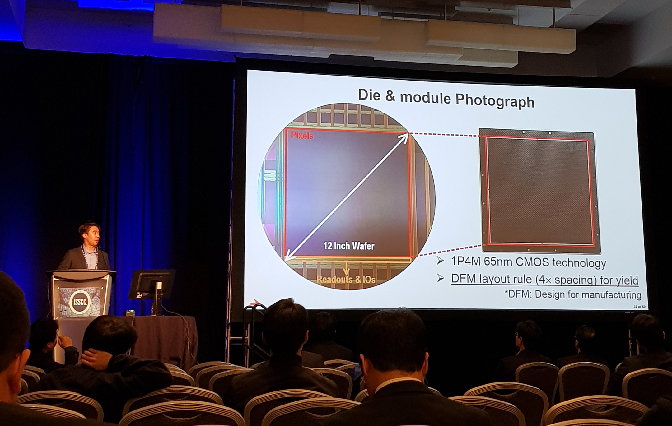 ISSCC 2020에서 레이언스와 연세대가 연구한 논문을 발표하는 모습.jpg